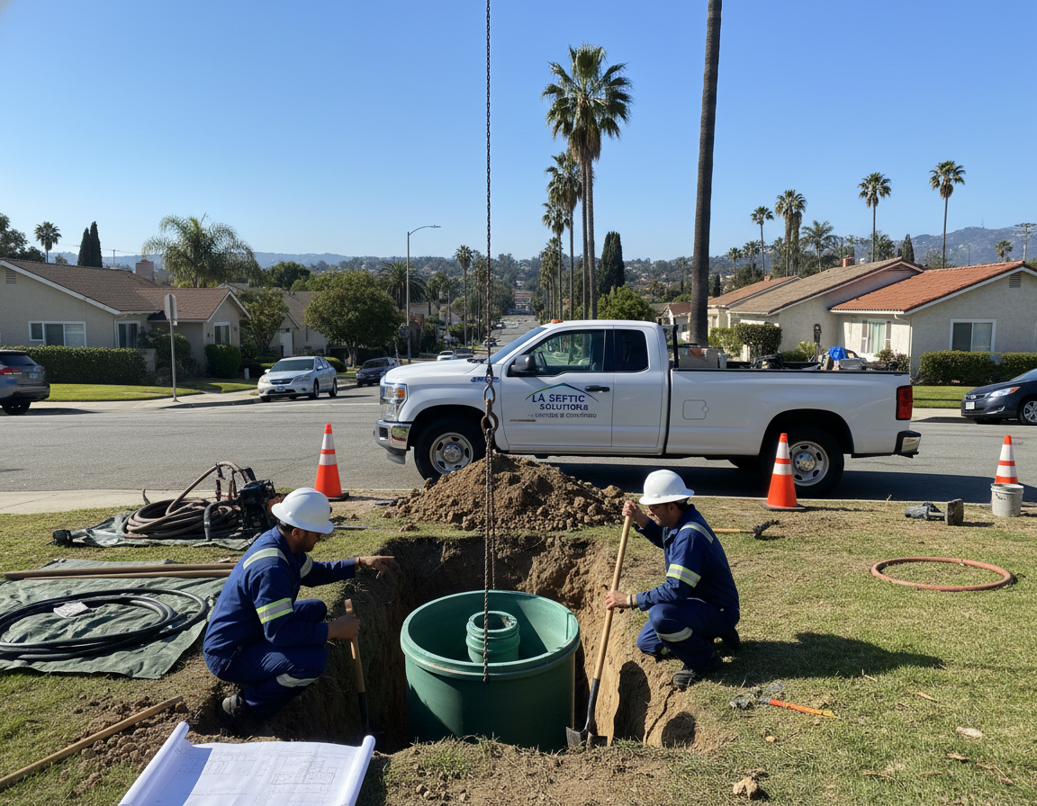 Septic Tank Installation Services in Los Angeles